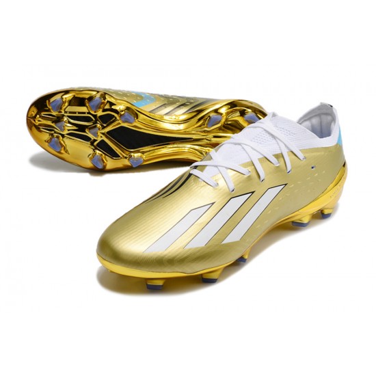 Kopacky Adidas X Speedportal .1 2022 World Cup Boots FG Low Bílý Zlato Pánské