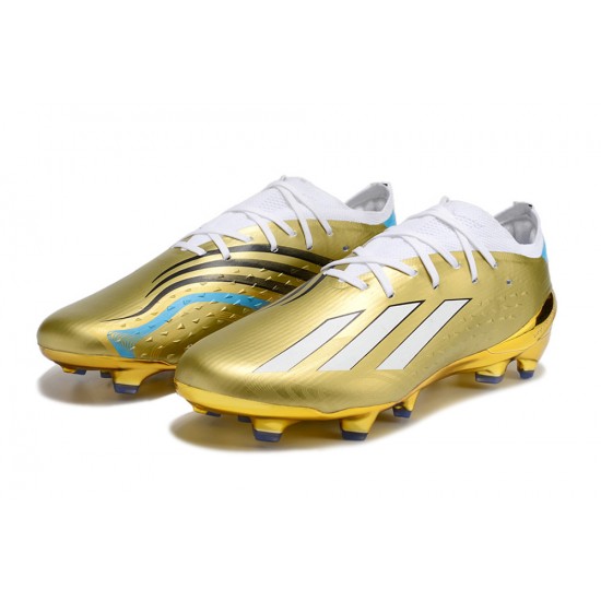 Kopacky Adidas X Speedportal .1 2022 World Cup Boots FG Low Bílý Zlato Pánské
