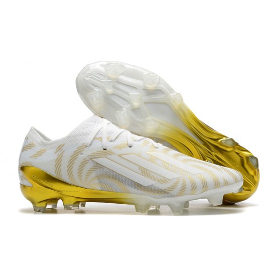 Kopacky Adidas X Speedportal .1 2022 World Cup Boots FG Low Bílý Zlato