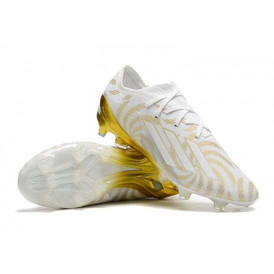 Kopacky Adidas X Speedportal .1 2022 World Cup Boots FG Low Bílý Zlato