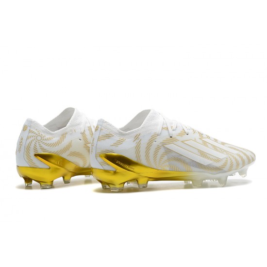 Kopacky Adidas X Speedportal .1 2022 World Cup Boots FG Low Bílý Zlato