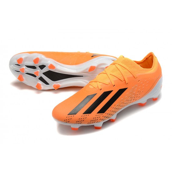 Kopacky Adidas X Speedportal .1 2022 World Cup Boots FG Low Bílý Oranžovýý