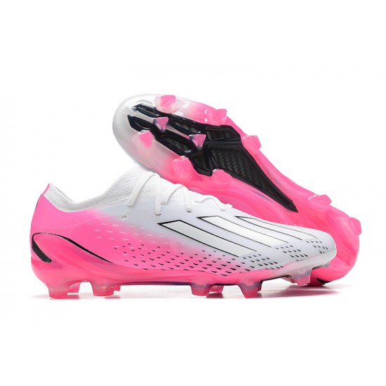 Kopacky Adidas X Speedportal .1 2022 World Cup Boots FG Low Bílý Růžový