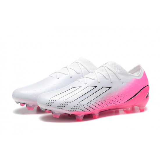 Kopacky Adidas X Speedportal .1 2022 World Cup Boots FG Low Bílý Růžový