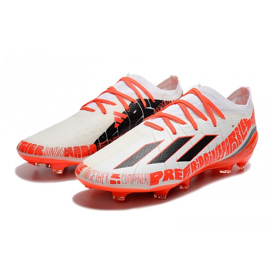 Kopacky Adidas X Speedportal .1 2022 World Cup Boots FG Low Bílý Červené