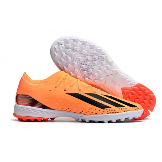 Kopacky Adidas X Speedportal .1 TF Low Bílý Oranžovýý Pánské