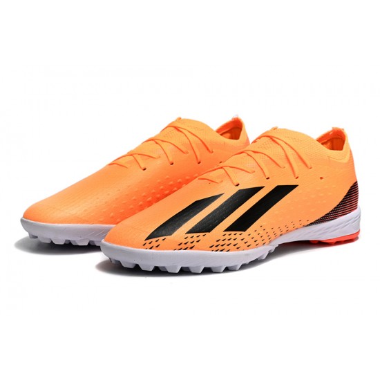 Kopacky Adidas X Speedportal .1 TF Low Bílý Oranžovýý Pánské