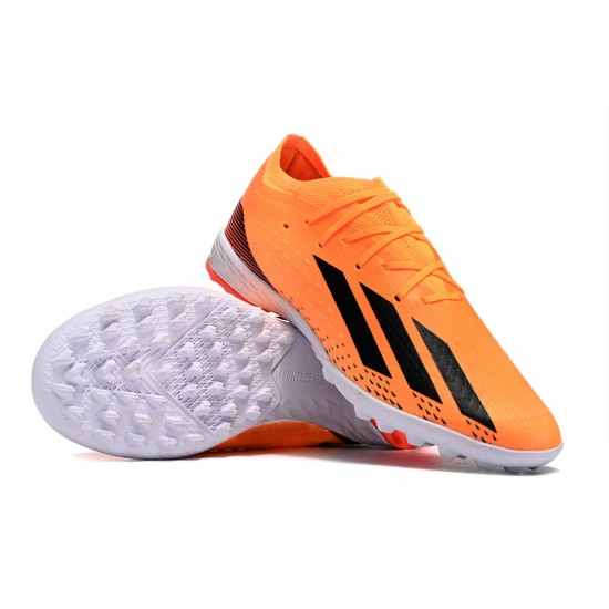 Kopacky Adidas X Speedportal .1 TF Low Bílý Oranžovýý Pánské