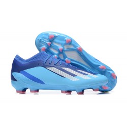 Kopacky Adidas x23 crazyfast 1 FG Modrý LightModrý Bílý Růžový Pánské Low 