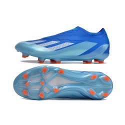 Kopacky Adidas x23crazyfast.1 FG Low Blue Zlato Oranžovýý Pánské/Dámské 