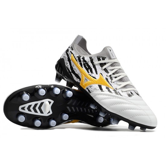 Kopacky Mizuno Morelia Neo Iii Made In Japan AG Low Černá Bílý Pánské