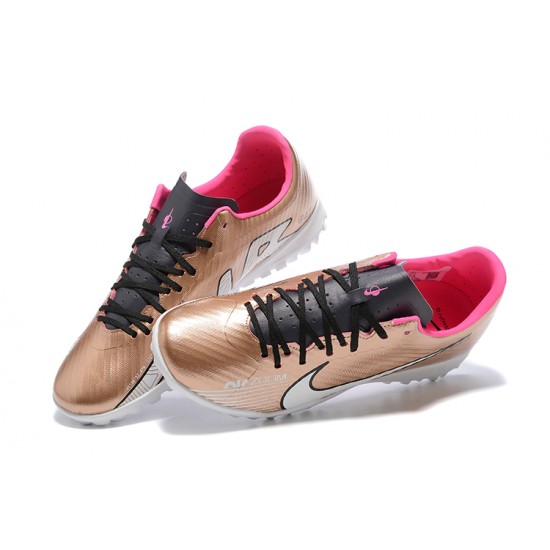Kopacky Nike Air Zoom Mercurial Vapor XV Academy TF Zlato Růžový Bílý Pánské Low