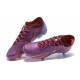 Kopacky Nike Air Zoom Mercurial Vapor XV Elite FG Deepwine Zlato Pánské Low