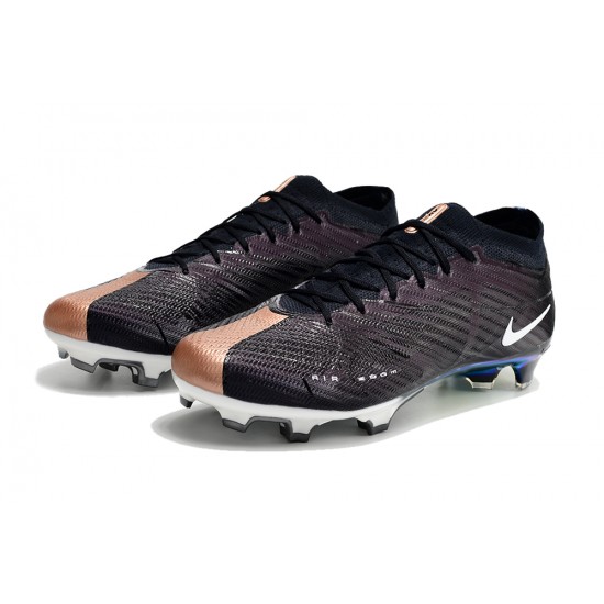 Kopacky Nike Air Zoom Mercurial Vapor XV Elite FG Low Černá Hnědý Bílý Pánské