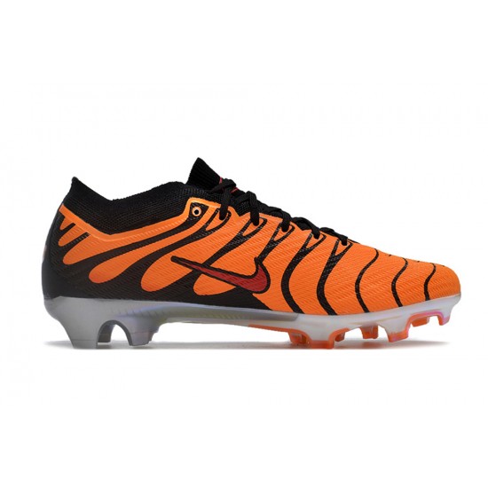 Kopacky Nike Air Zoom Mercurial Vapor XV Elite FG Low Černá Oranžovýý Pánské Dámské