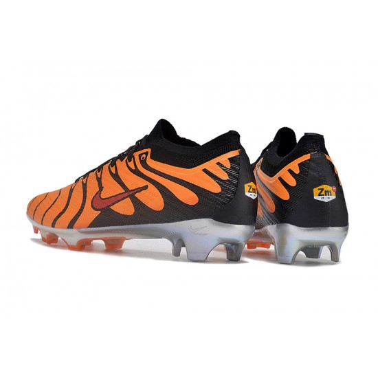 Kopacky Nike Air Zoom Mercurial Vapor XV Elite FG Low Černá Oranžovýý Pánské Dámské