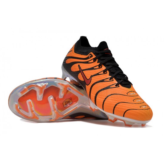 Kopacky Nike Air Zoom Mercurial Vapor XV Elite FG Low Černá Oranžovýý Pánské Dámské