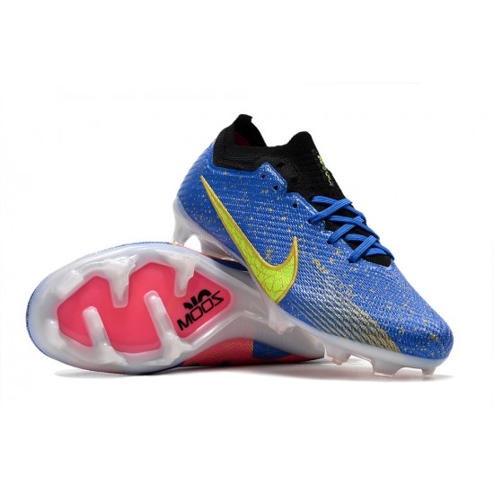 Kopacky Nike Air Zoom Mercurial Vapor XV Elite FG Low Černá Růžový Modrý Pánské