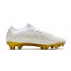 Kopacky Nike Air Zoom Mercurial Vapor XV Elite FG Low Zlato Bílý Pánské