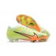 Kopacky Nike Air Zoom Mercurial Vapor XV Elite FG Low Zelená Oranžovýý Pánské