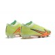 Kopacky Nike Air Zoom Mercurial Vapor XV Elite FG Low Zelená Oranžovýý Pánské