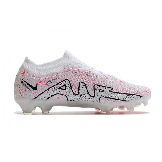 Kopacky Nike Air Zoom Mercurial Vapor XV Elite FG Low Růžový Bílý Černá Pánské