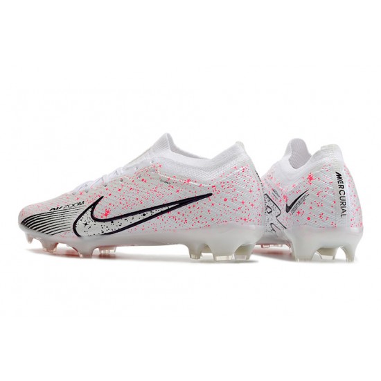 Kopacky Nike Air Zoom Mercurial Vapor XV Elite FG Low Růžový Bílý Černá Pánské