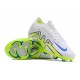 Kopacky Nike Air Zoom Mercurial Vapor XV Elite FG Low Bílý Zelená Modrý Pánské Dámské