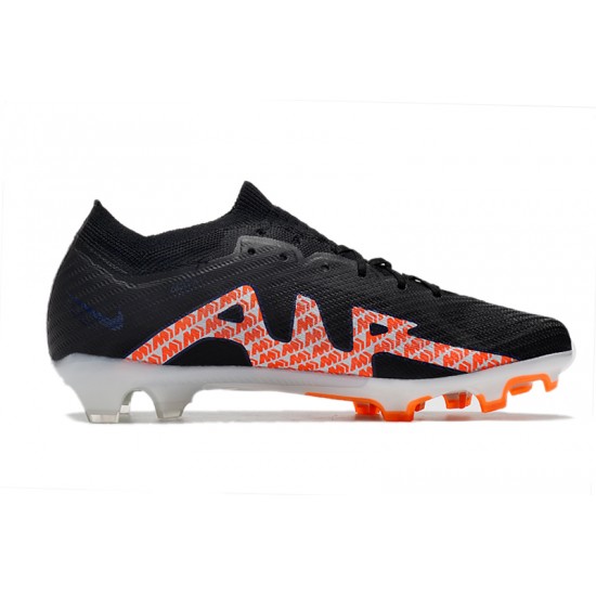 Kopacky Nike Air Zoom Mercurial Vapor XV Elite FG Low Bílý Oranžovýý Černá Pánské