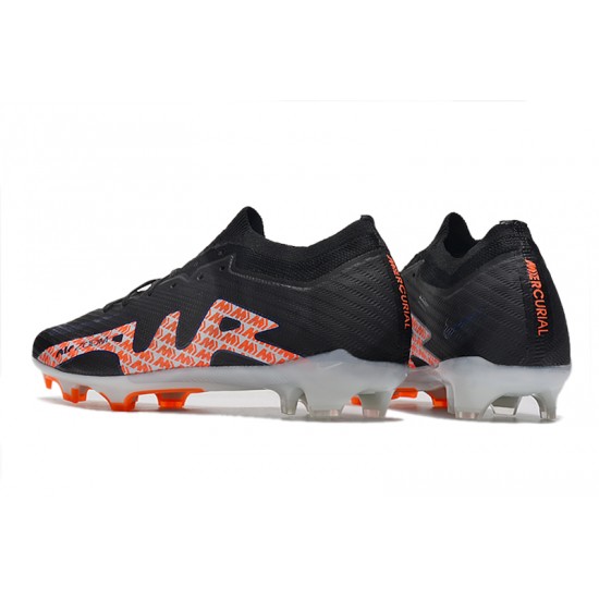 Kopacky Nike Air Zoom Mercurial Vapor XV Elite FG Low Bílý Oranžovýý Černá Pánské