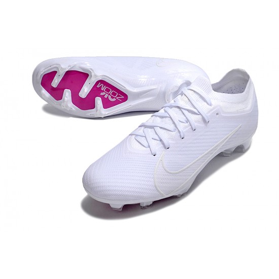 Kopacky Nike Air Zoom Mercurial Vapor XV Elite FG Low Bílý Nachový Pánské Dámské