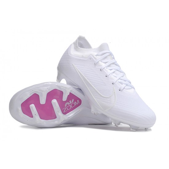 Kopacky Nike Air Zoom Mercurial Vapor XV Elite FG Low Bílý Nachový Pánské Dámské