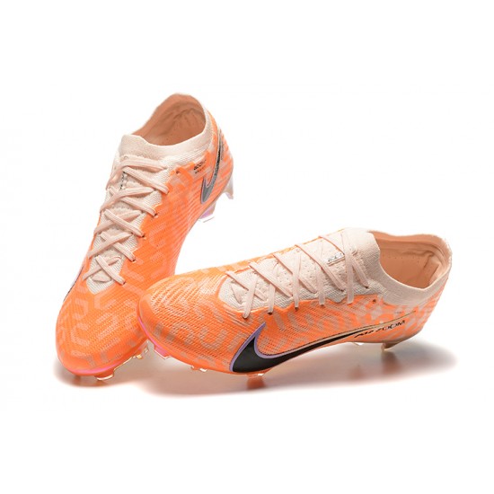 Kopacky Nike Air Zoom Mercurial Vapor XV Elite FG Oranžovýý Černá Pánské Low