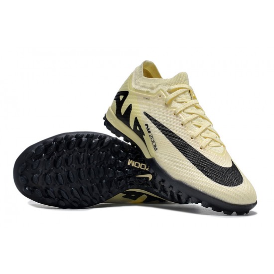 Kopacky Nike Air Zoom Mercurial Vapor XV Elite TF Mid-top Černá Hnědožlutý Pánské Dámské