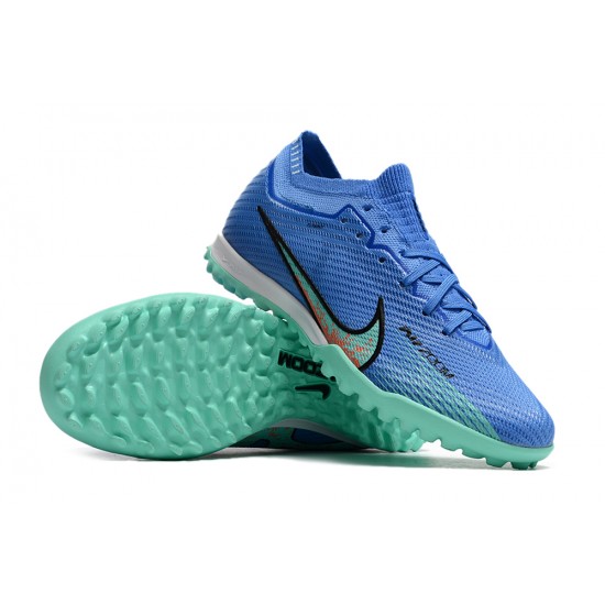 Kopacky Nike Air Zoom Mercurial Vapor XV Elite TF Mid-top Modrý Turqoise Pánské Dámské