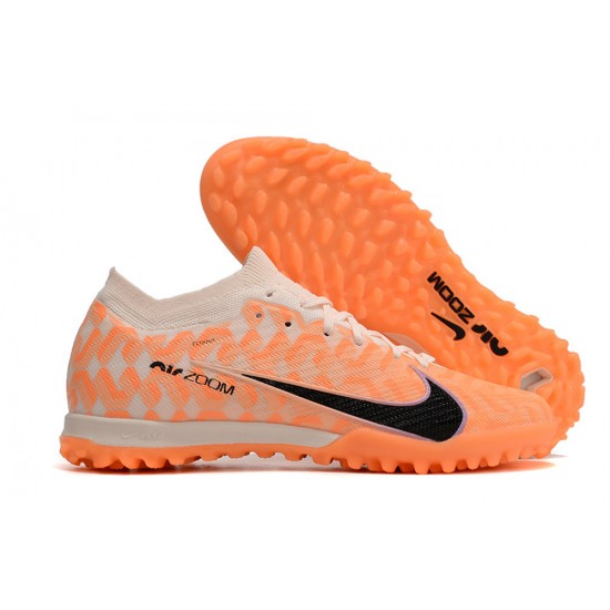 Kopacky Nike Air Zoom Mercurial Vapor XV Elite TF Mid-top Hnědožlutý Oranžovýý Pánské Dámské