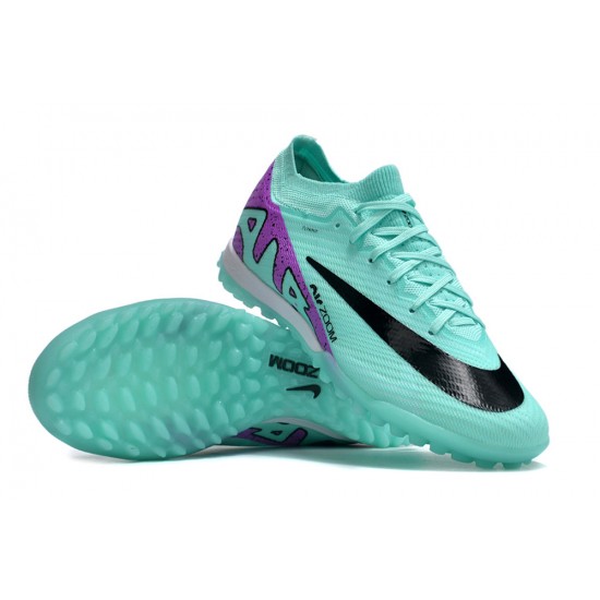 Kopacky Nike Air Zoom Mercurial Vapor XV Elite TF Mid-top Turqoise Nachový Pánské Dámské