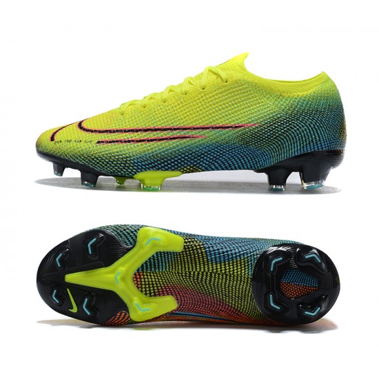 Kopacky Nike Mercurial Dream Speed 002 Vapor 13 Elite FG Žlutý Zelená Oranžovýý Černá Low Pánské