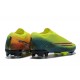 Kopacky Nike Mercurial Dream Speed 002 Vapor 13 Elite FG Žlutý Zelená Oranžovýý Černá Low Pánské