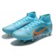 Kopacky Nike Mercurial Superfiy VIII Elite SG PRO Anti Clog High Modrý Pánské