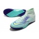 Kopacky Nike Mercurial Superfly 8 Academy TF High Turqoise Pánské