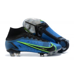 Kopacky Nike Mercurial Superfly 8 Elite FG High Modrý Černá Pánské 