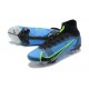 Kopacky Nike Mercurial Superfly 8 Elite FG High Modrý Černá Pánské