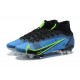 Kopacky Nike Mercurial Superfly 8 Elite FG High Modrý Černá Pánské