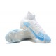 Kopacky Nike Mercurial Superfly 8 Elite FG High Modrý Bílý Pánské