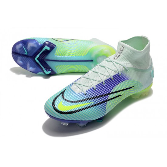 Kopacky Nike Mercurial Superfly 8 Elite FG High Turqoise Nachový Pánské