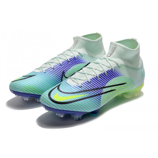 Kopacky Nike Mercurial Superfly 8 Elite FG High Turqoise Nachový Pánské