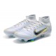 Kopacky Nike Mercurial Superfly 8 Elite FG High Bílý Modrý Multi Pánské