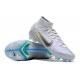 Kopacky Nike Mercurial Superfly 8 Elite FG High Bílý Modrý Multi Pánské