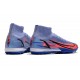 Kopacky Nike Mercurial Superfly 9 Elite TF High Modrý Růžový Černá Pánské